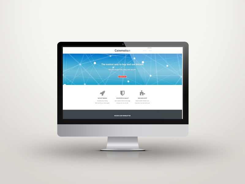 coinmotion business card design