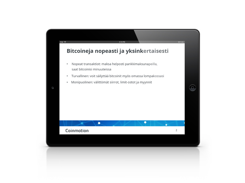 coinmotion presentation template