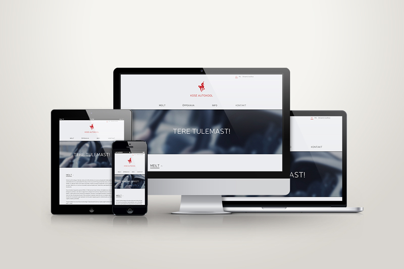 Autokool Kose website design